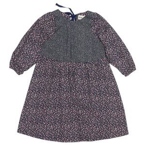 NWT! Thimble Collection Navy Pink Floral Birthday Dress Size 6